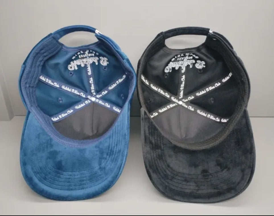 Premium Velvet Halsted St Wine Club Hats