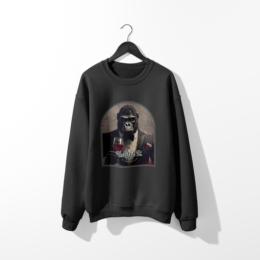 Halsted Street Crew Neck Sweater - Black / Small