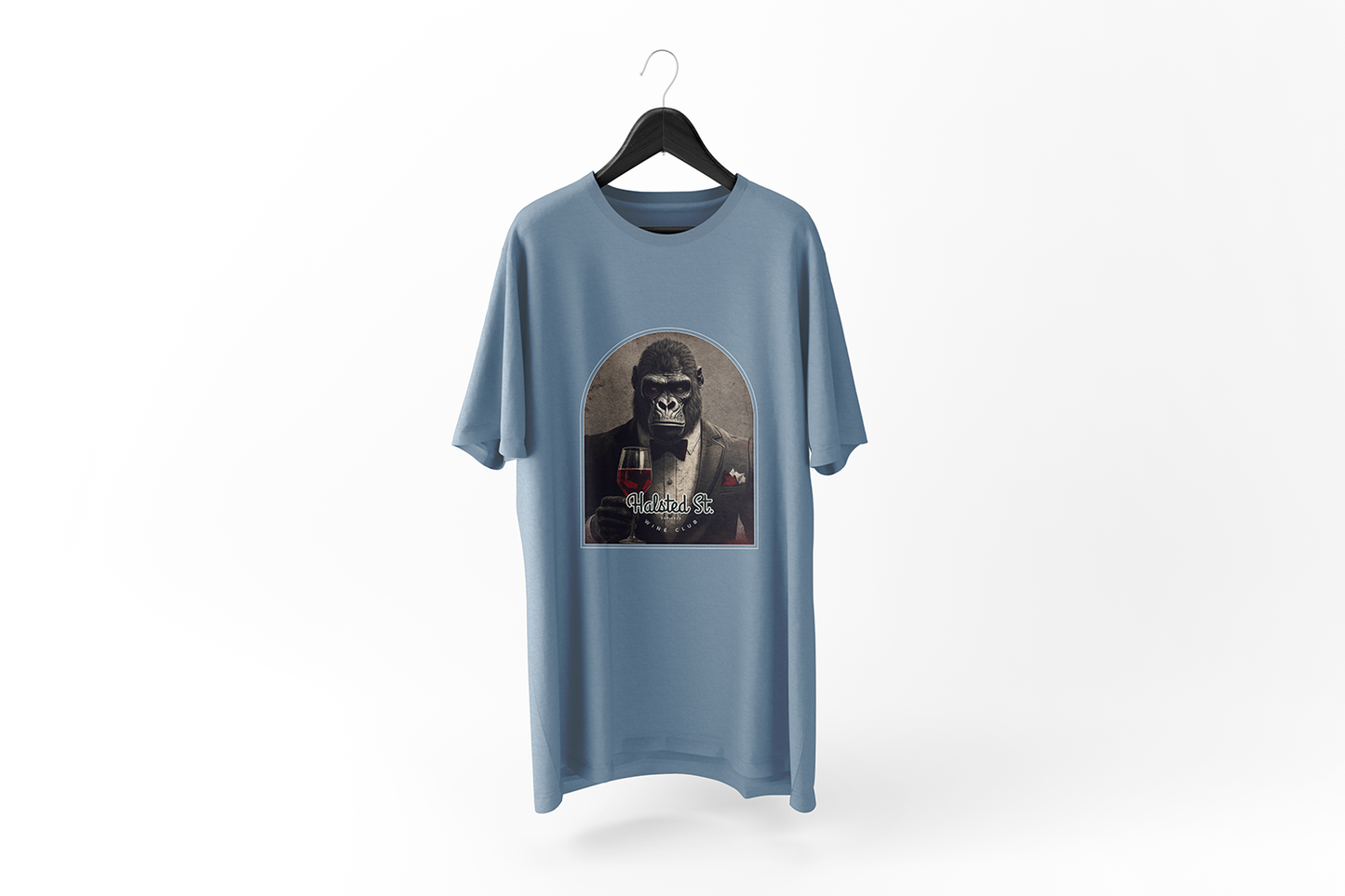 Halsted Street T-Shirt - Vintage Blue / Small