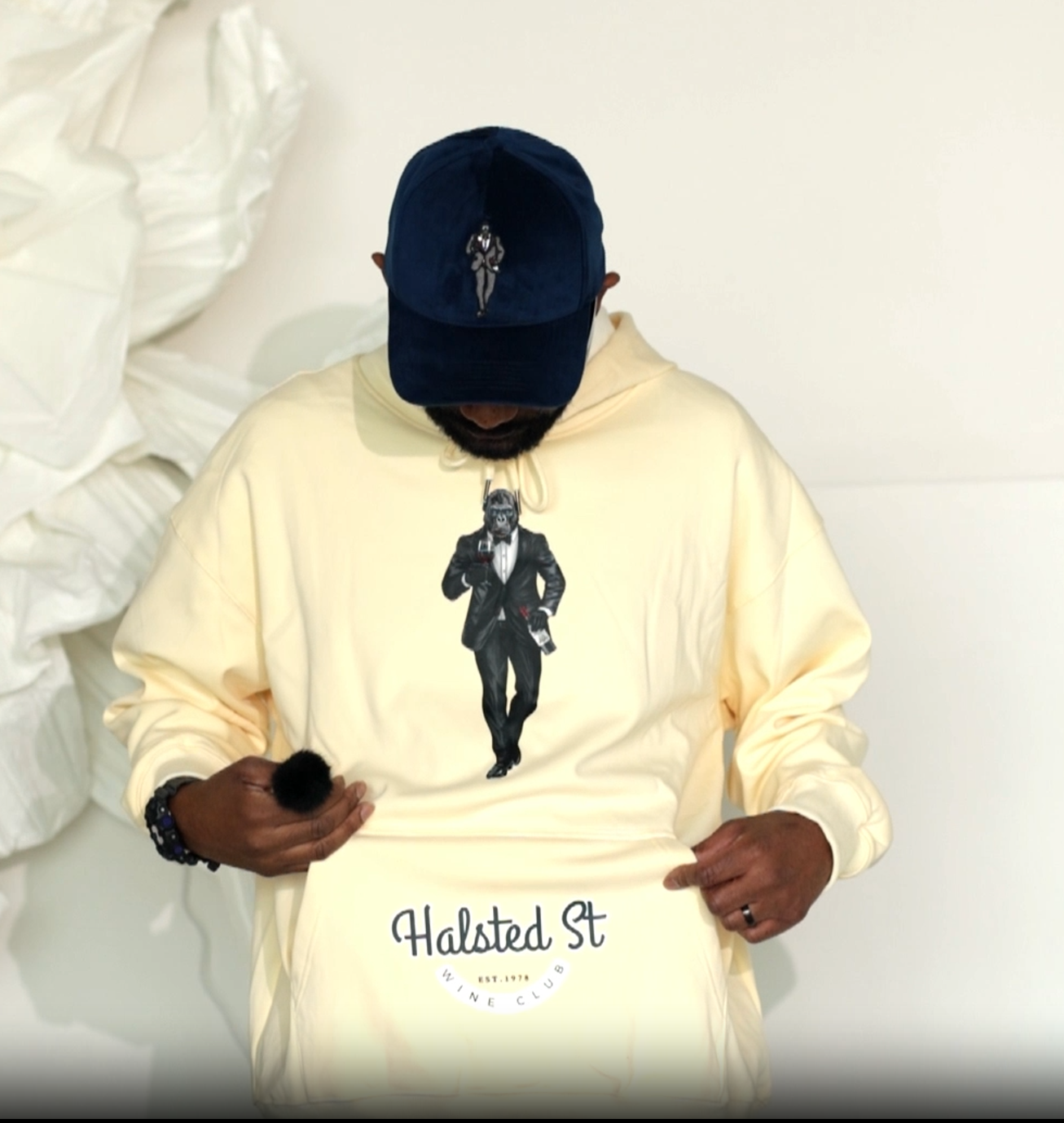 Exclusive Velvet Premium Streetwear Hoodie | Wine Club Hoodie