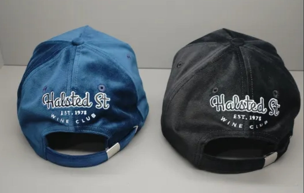Premium Velvet Halsted St Wine Club Hats